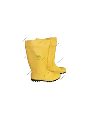 Защитные резиновые сапоги со стальным носком Per4mer, размер 42, желтые, фото 2