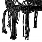 Кресло-гамак "Гнездо" Черный + подушка, фото 3