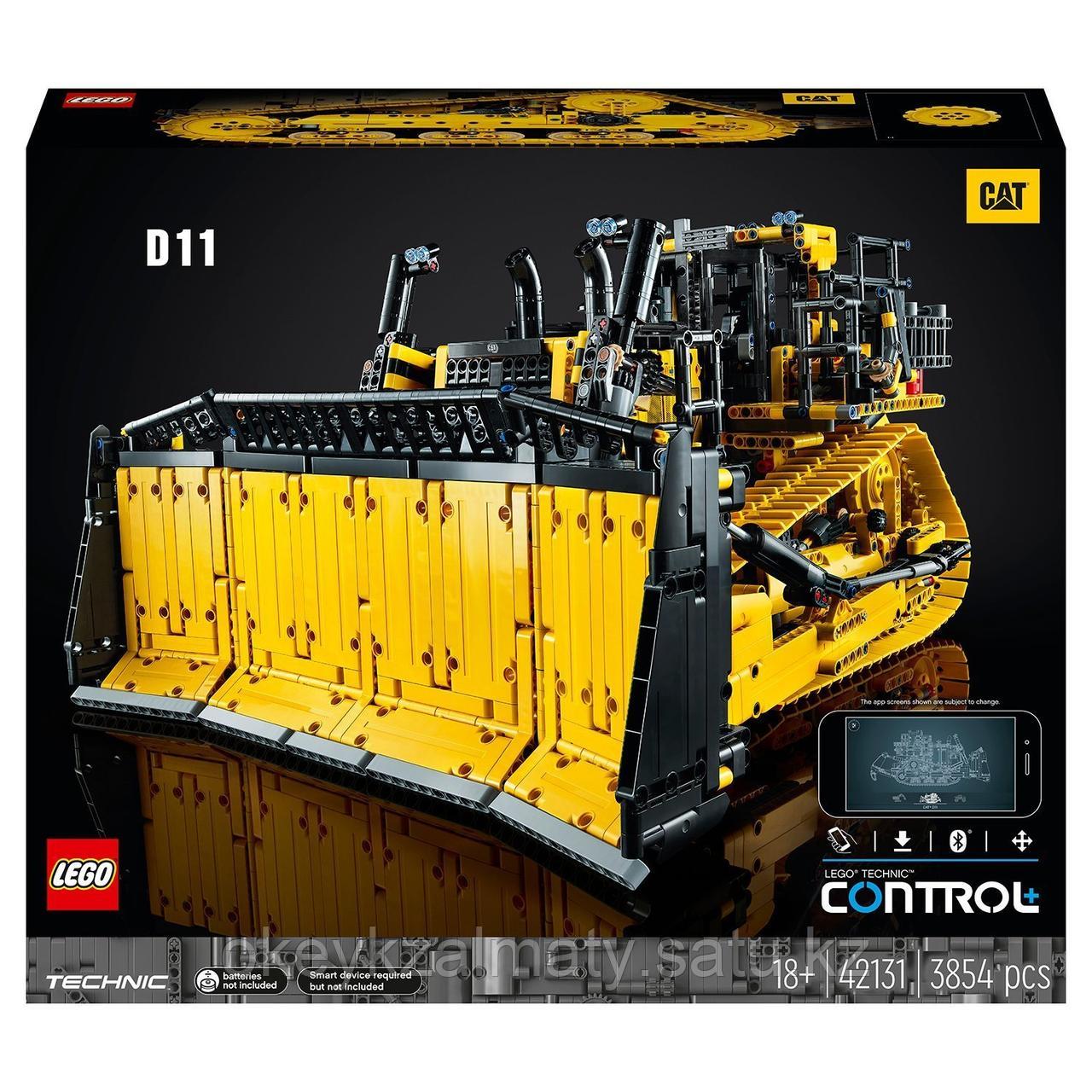LEGO Technic: Бульдозер Cat D11T 42131