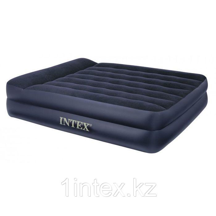 INTEX надувной матрац со встроенным насосом152*203*42 см, 64124