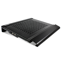 Подставка для ноутбука CROWN CMLC-1000 (Black) диагональ до 12"-15.6". Один мощный вентилятор 16 см