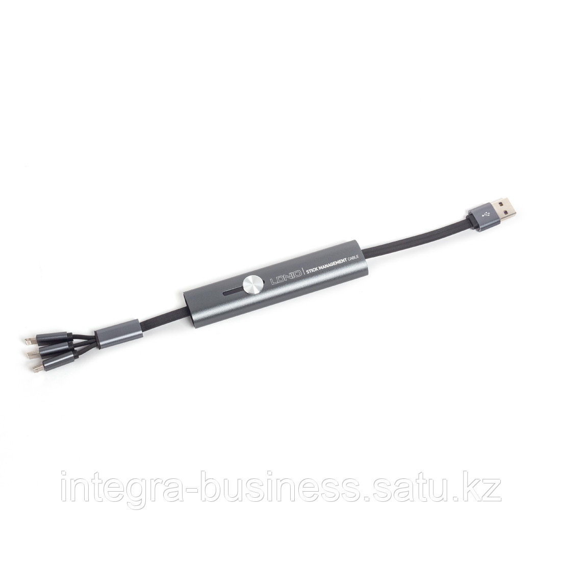 Интерфейсный кабель LDNIO 3 in 1 cable LC99 30cm Серый, фото 1