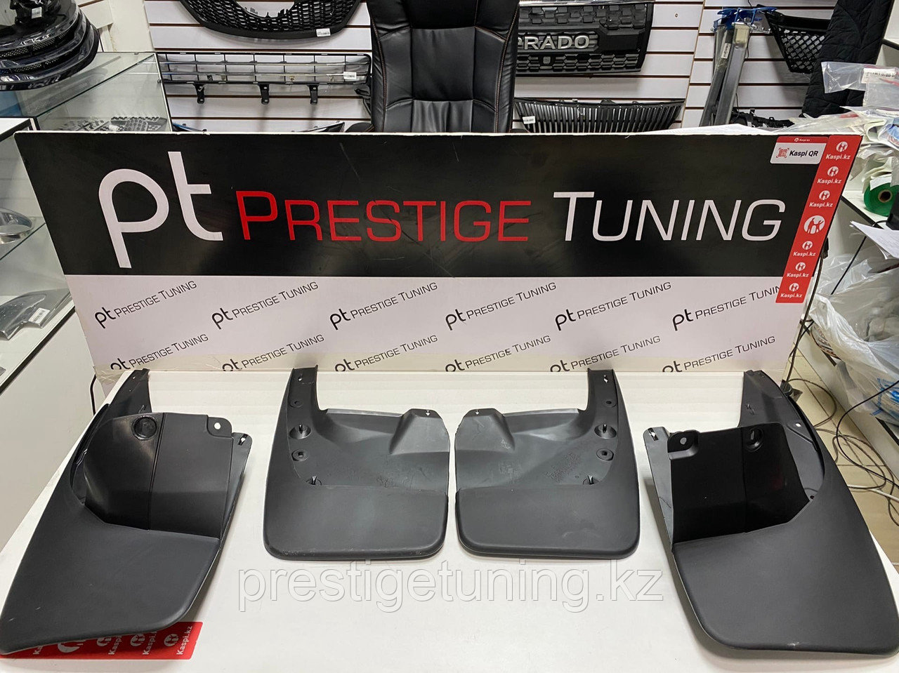 Брызговики на Land Cruiser Prado 2010-17 (комплект 4 шт)