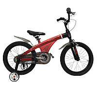 Велосипед Forever алюминиевый с раздвижной рамой красный оригинал детский с холостым ходом 18 размер (524-18)