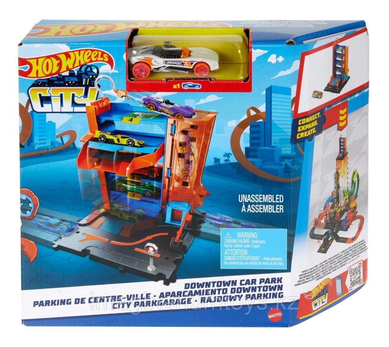 Hot Wheels City игровой набор Крытая парковка - фото 2 - id-p99034980