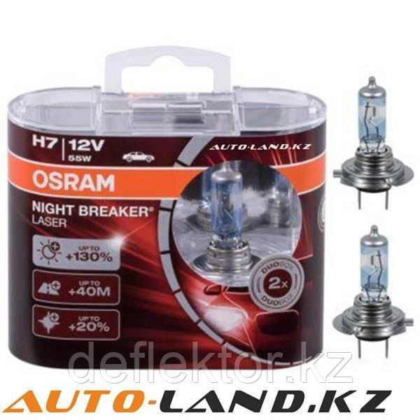 Галогенная лампа Osram H7 Night Breaker Laser (+130%) - 64210NBL-HCB (2 лампы)-№64210NB - фото 1 - id-p99026315