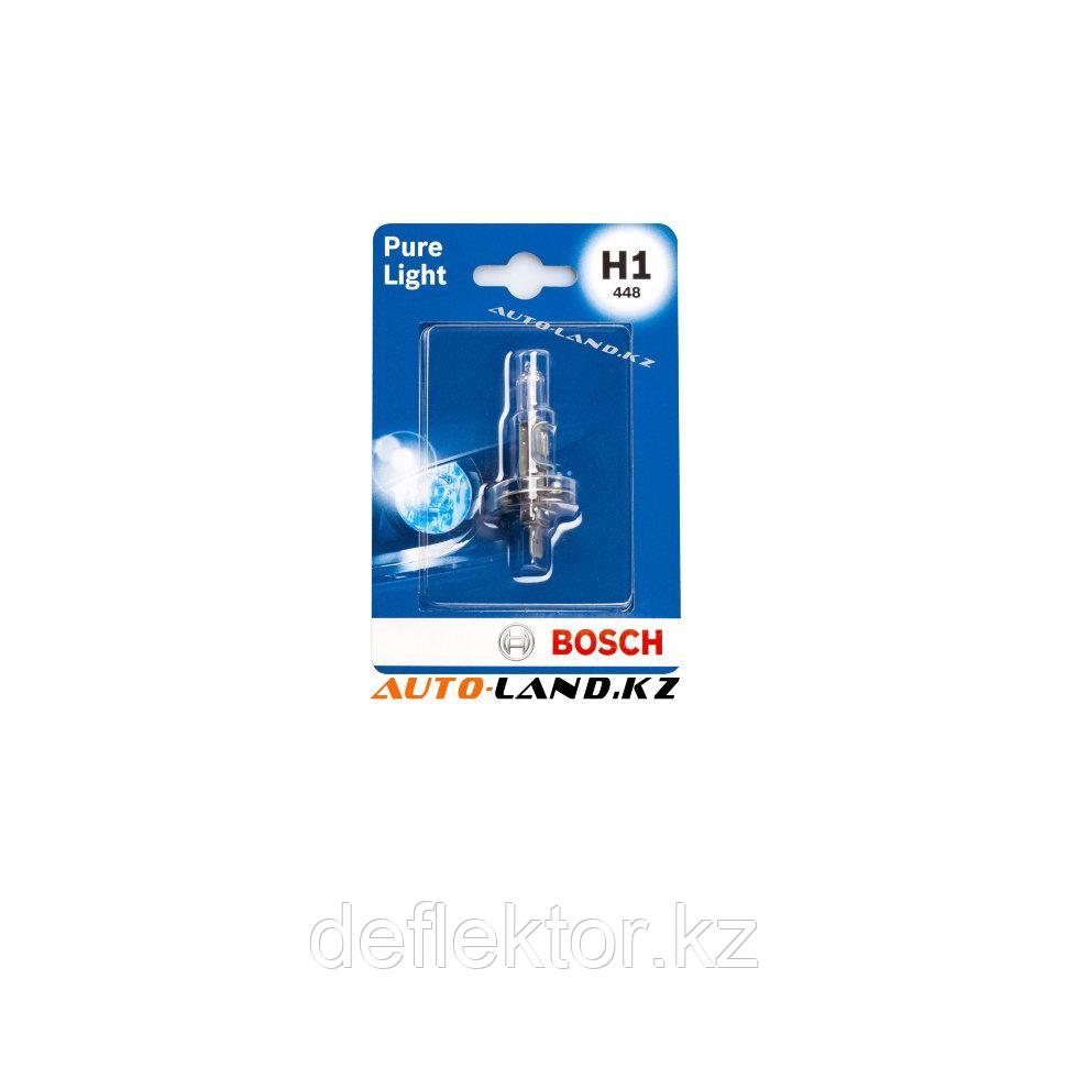 Лампа BOSCH Pure Light H1 12V 55W P14.5s (в блистере)-№1987301005 - фото 1 - id-p99027300