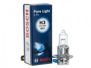 Лампа BOSCH Pure Light H3 12V 55W PK22s-№1987302031