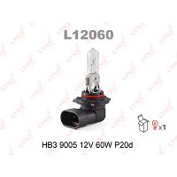 Лампа LYNX HB3 9005 12V 60W P20d-№L12060