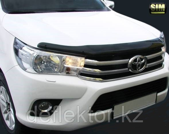 Дефлектор капота Toyota Hilux (2015-2022)-№STOHIL1512