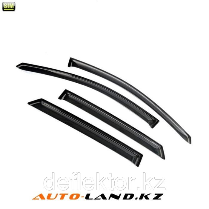 Дефлекторы окон Toyota Yaris (2006-2010)/Toyota Vitz (2005-2010)-№STOVIT0632 - фото 1 - id-p99028261