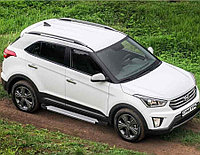 Пороги "Silver" Hyundai Creta (2016-2020) -№F173AL.2310.1