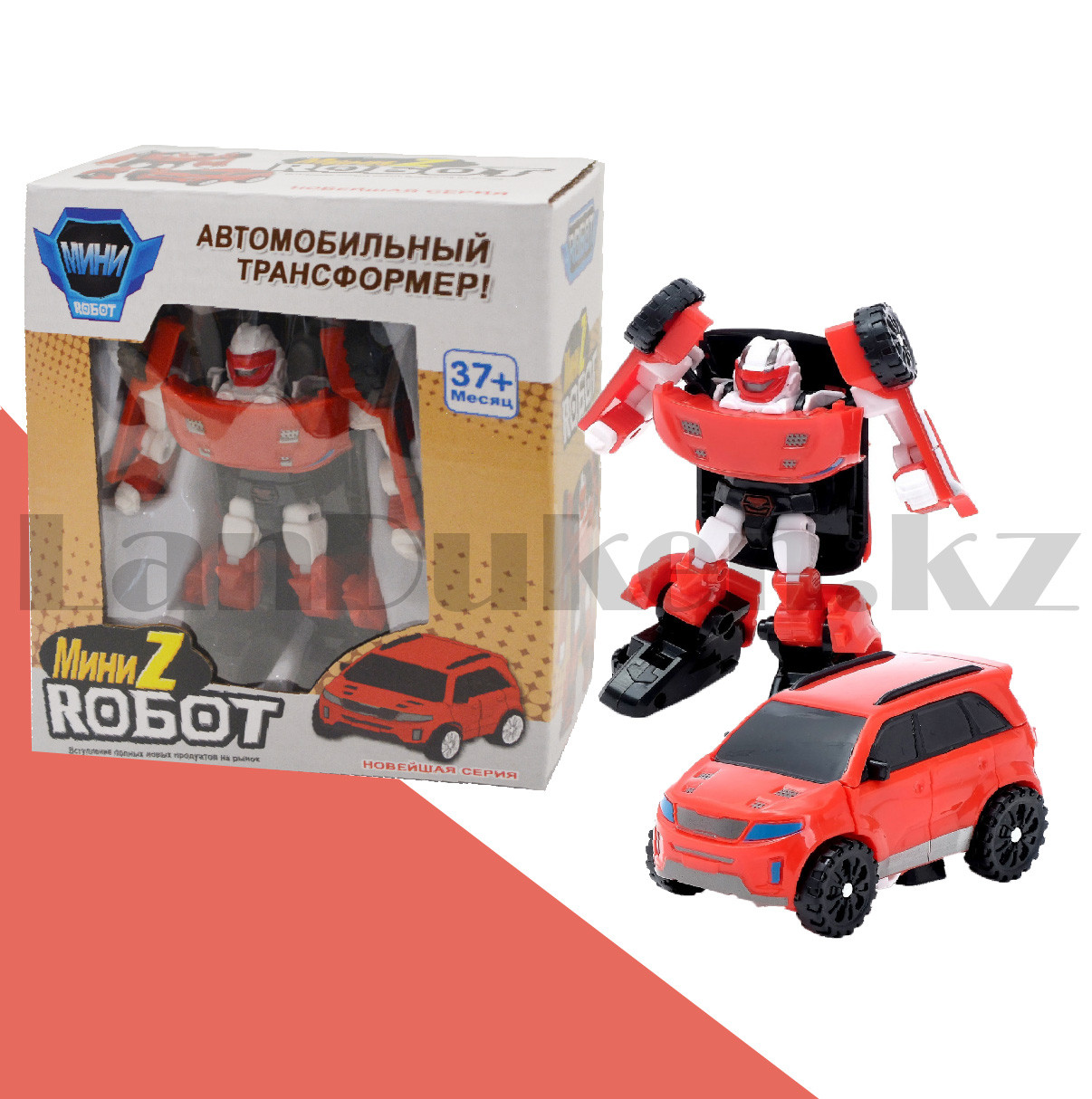 Игрушка детская трансформер Мини Z Robot 1 машинка 338Z - фото 1 - id-p98991190