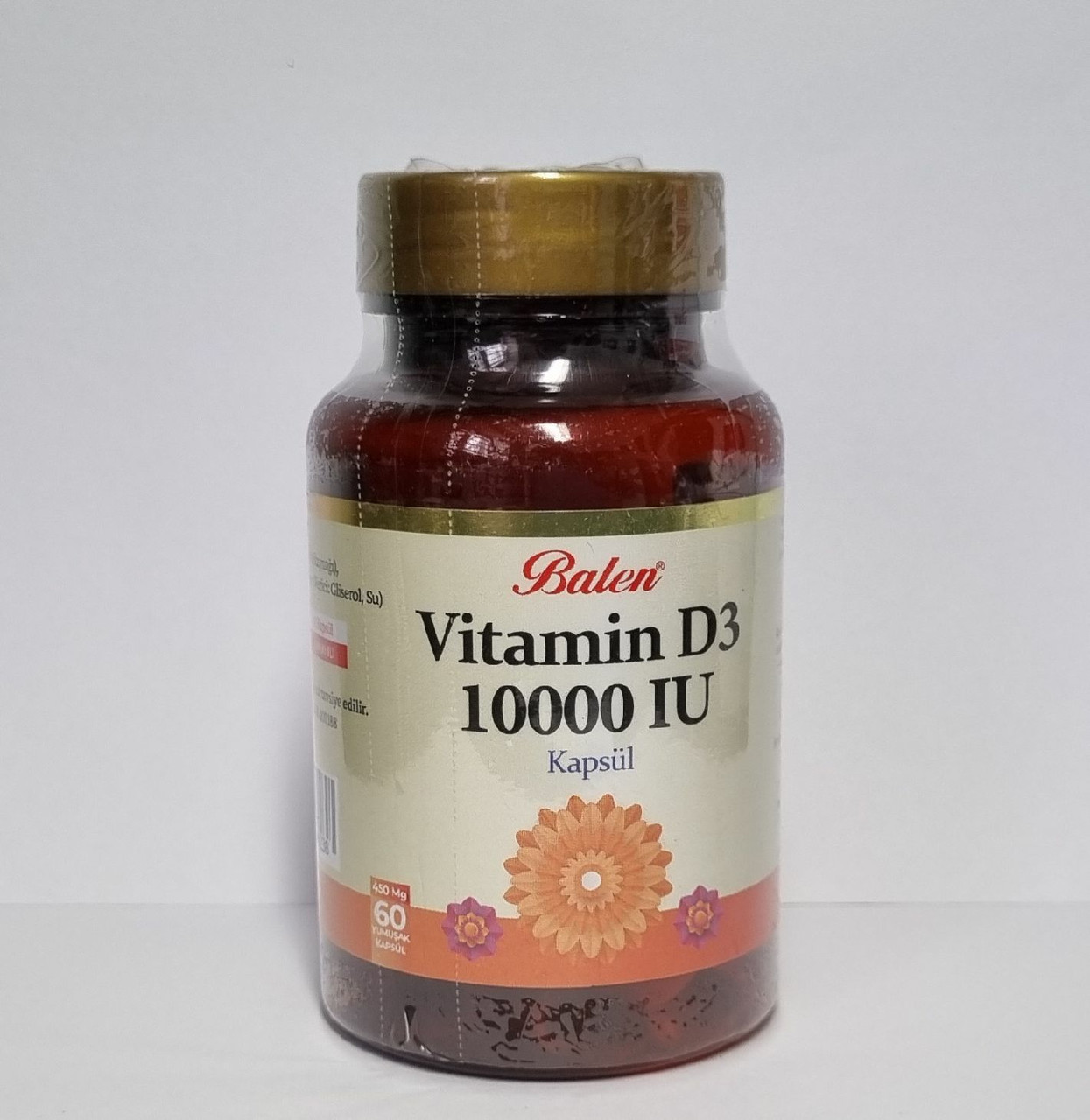 Витамин Д3 , Vitamin D3 10 000 IU Balen 60 кап.