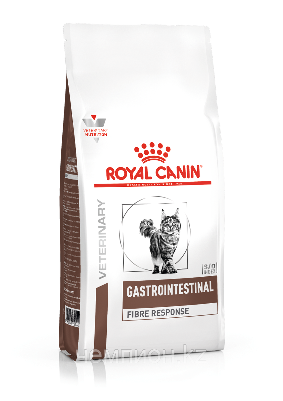 Royal Canin Fibre Response Feline, Роял Канин вет. диета для кошек при нарушениях пищеварения, уп.2кг. - фото 1 - id-p38034916