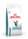 Royal Canin Skin & Coat, для кастрированных котов до 7 лет с повышенной чувствительностью кожи, уп.400гр