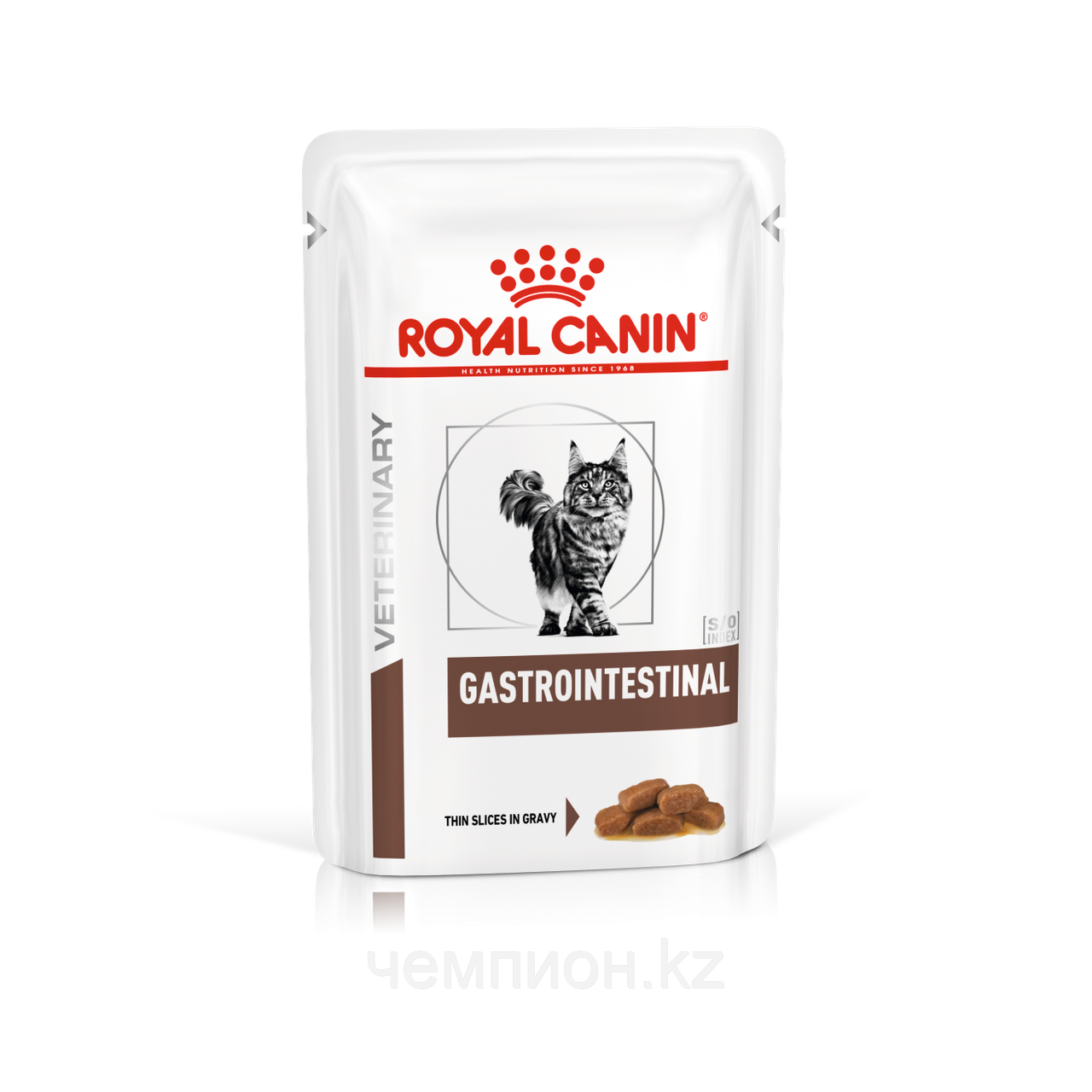 Royal Canin Gastro Intestinal Роял Канин лечебные консервы для кошек при нарушении пищеварения, уп. 12*85 гр - фото 1 - id-p27814805