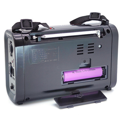 Портативный радиоприемник WAXIBA XB-772BT с Bluetooth, microSD, USB, FM/AM/SW и фонариком - фото 2 - id-p99084529