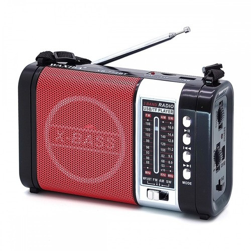 Портативный радиоприемник WAXIBA XB-772BT с Bluetooth, microSD, USB, FM/AM/SW и фонариком - фото 6 - id-p99084529