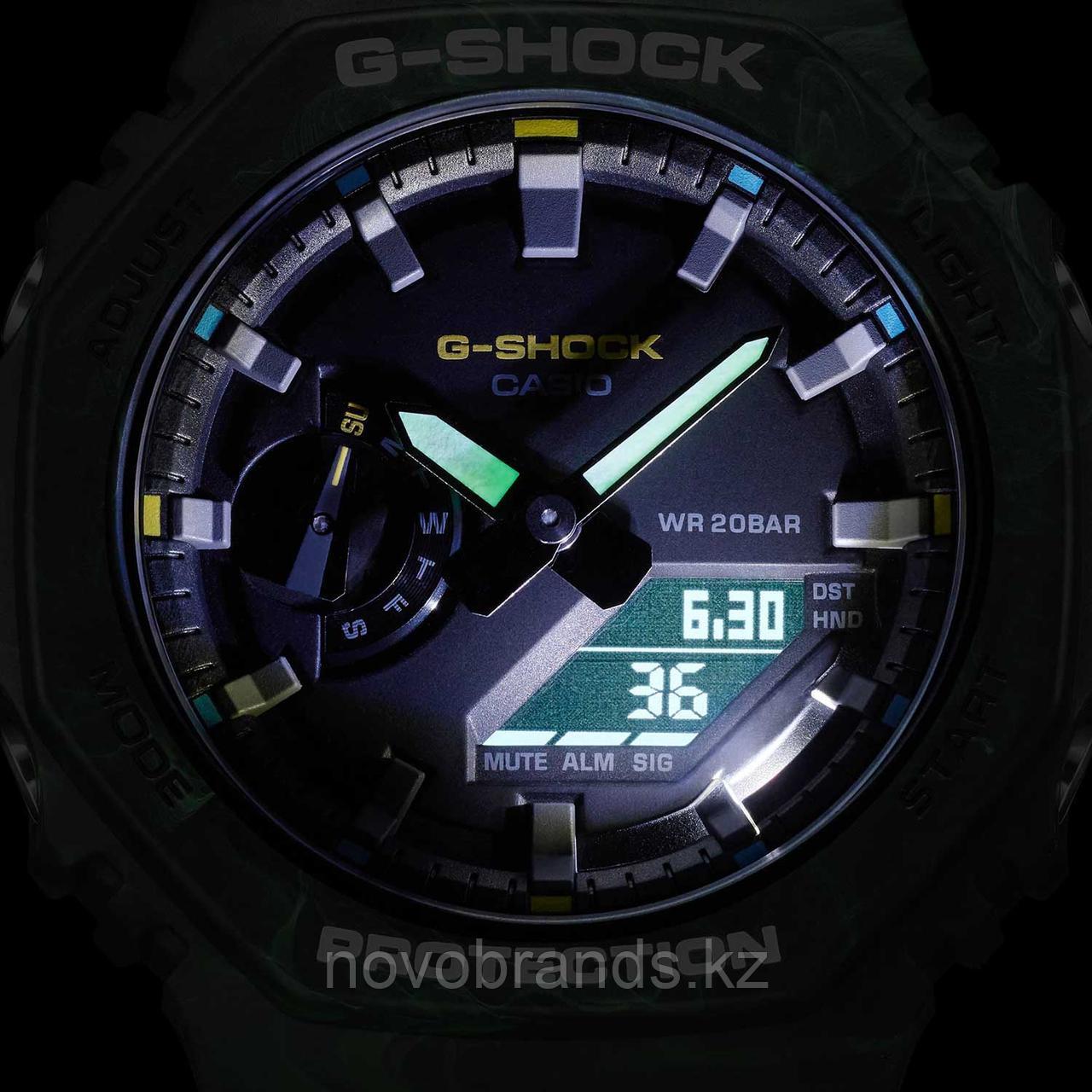 Часы Casio G-Shock GA-2100FR-3ADR - фото 4 - id-p99084499