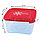 Контейнер для замораживания 1.0 л., 140*140*50 см 67006 красный (003), фото 2