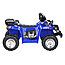 PITUSO Электроквадроцикл 5258, 6V/4.5Ah*1,20W*1,колеса пласт,MP3,свет,муз,78*50*47 см,Синий/BLUE, фото 2