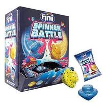 Жев.резинка "Spinner Battle" c кислой жидкой начинкой 5 гр   (200шт в упаковке) /FINI Испания/