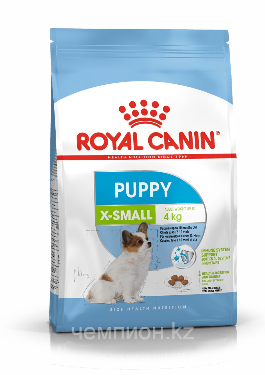 ROYAL CANIN X-Small Puppy, Роял Канин для щенков миниатюрных пород, уп. 0,5 кг