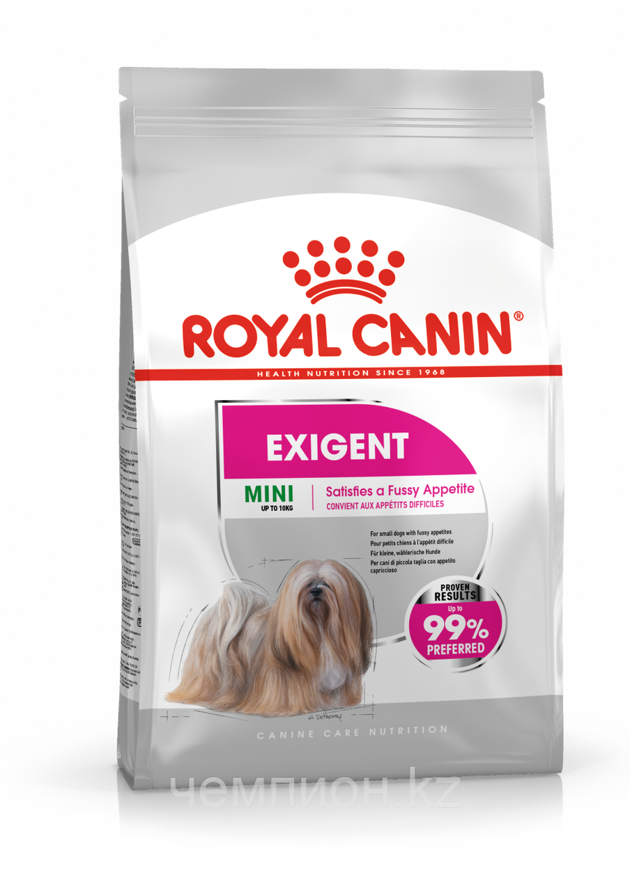 ROYAL CANIN Mini Exigent, Роял Канин корм для мелких собак, привередливых в питании, уп. 3 кг