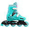 ONLITOP Роликовые коньки раздвижные, размер 30-33, колёса PVC 64 мм, пластиковая рама-голубые, 4605211, фото 2