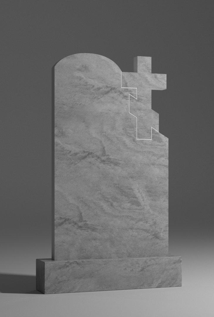 Памятник стела Волна крест - фото 1 - id-p99042253