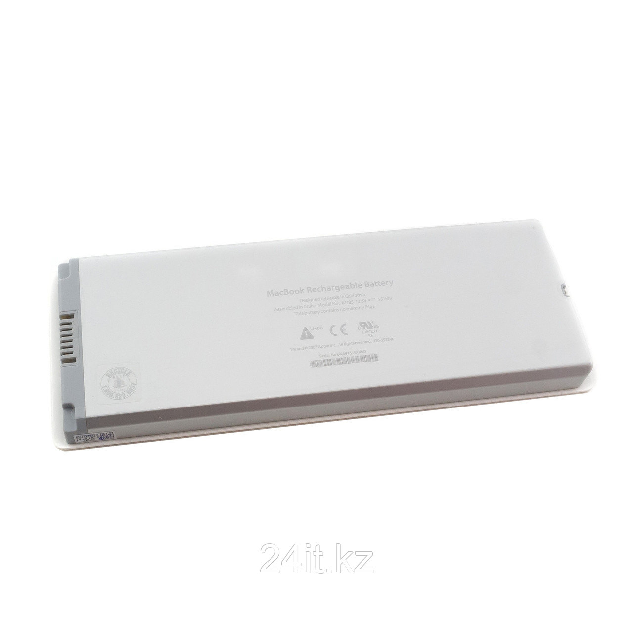 Аккумулятор A1185 для ноутбука Apple MacBook 13" A1181 /10.8V/ 5100mAh белый
