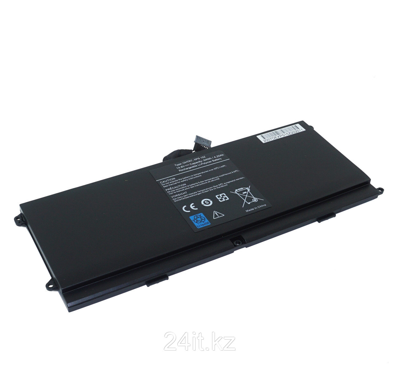 Аккумулятор 75WY2 для ноутбука Dell 14.8V 65Wh / 4400mAh