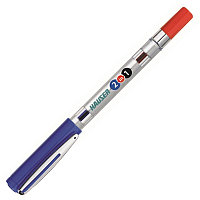 Ручка шар. Hauser 2 в 1 синяя/красная, арт.H1158-BLR