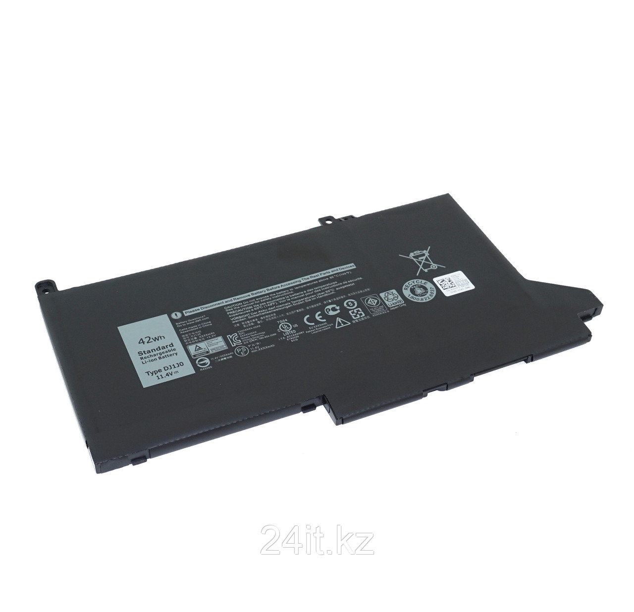 Аккумулятор OG74G для ноутбука Dell 11.4V 42Wh / 3500mAh Оригинал