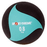 Набивной мяч из резины (медицинский), 0,8 кг, диам. 19,5 см