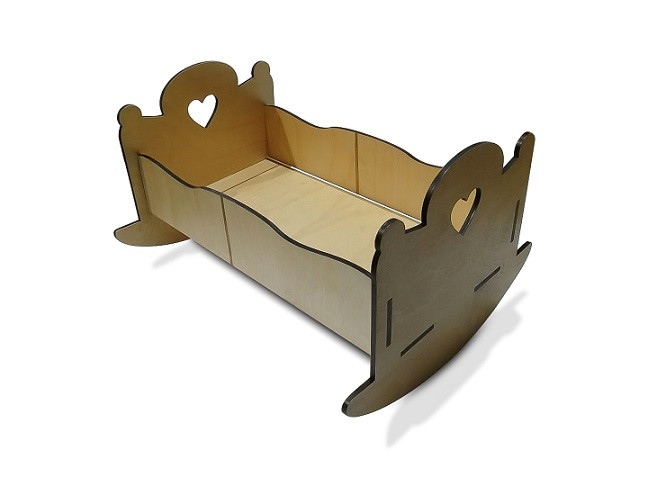 Кроватка для кукол «Ласковое детство»