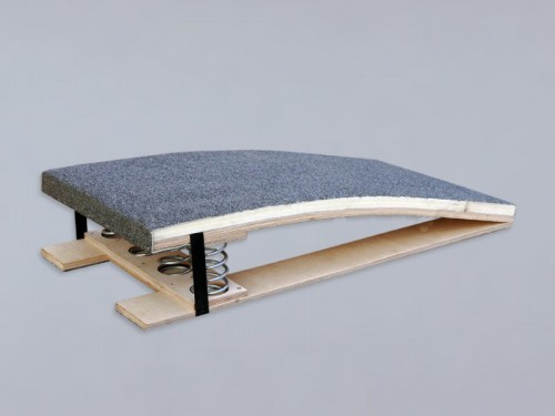 Мостик гимнастический пружинный с гнутой платформой (стандарт) купить ...