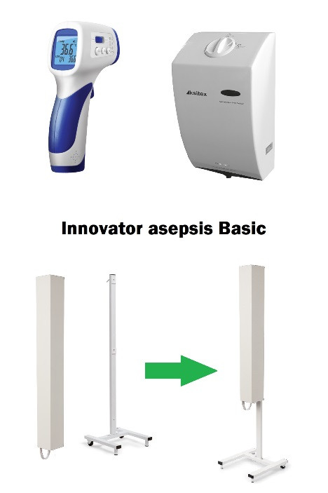 Комплект для обеззараживания Innovator asepsis basic для школы и ДОУ