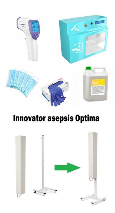 Комплект для обеззараживания Innovator asepsis Optima для школы и ДОУ