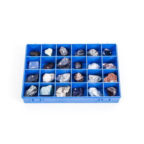 Коллекция из 24 минералов