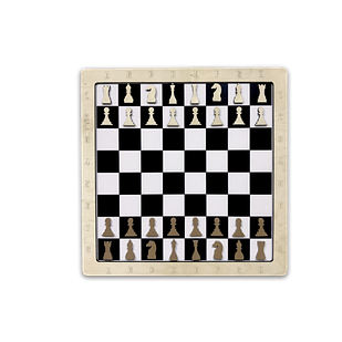 Настенная игра «2 в 1 шашки + шахматы»