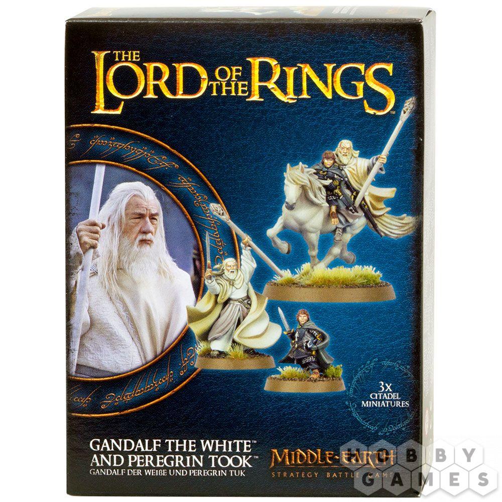 Коробка с миниатюрами The Lord of the Rings: Gandalf the White & Peregrin Took