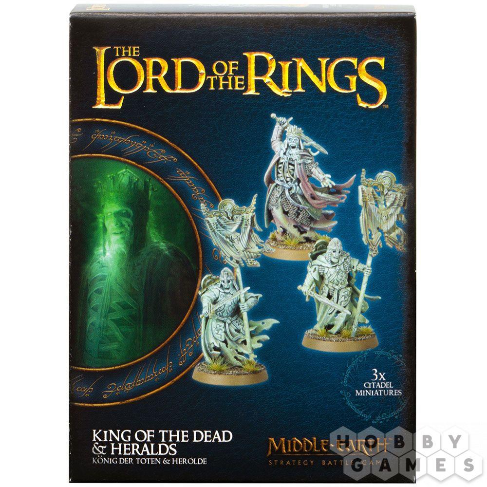 Коробка с миниатюрами The Lord of the Rings: King of The Dead and Heralds