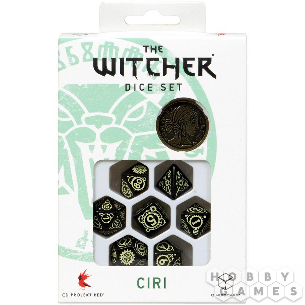 Набор кубиков Witcher Dice Set. Ciri. The Zireael