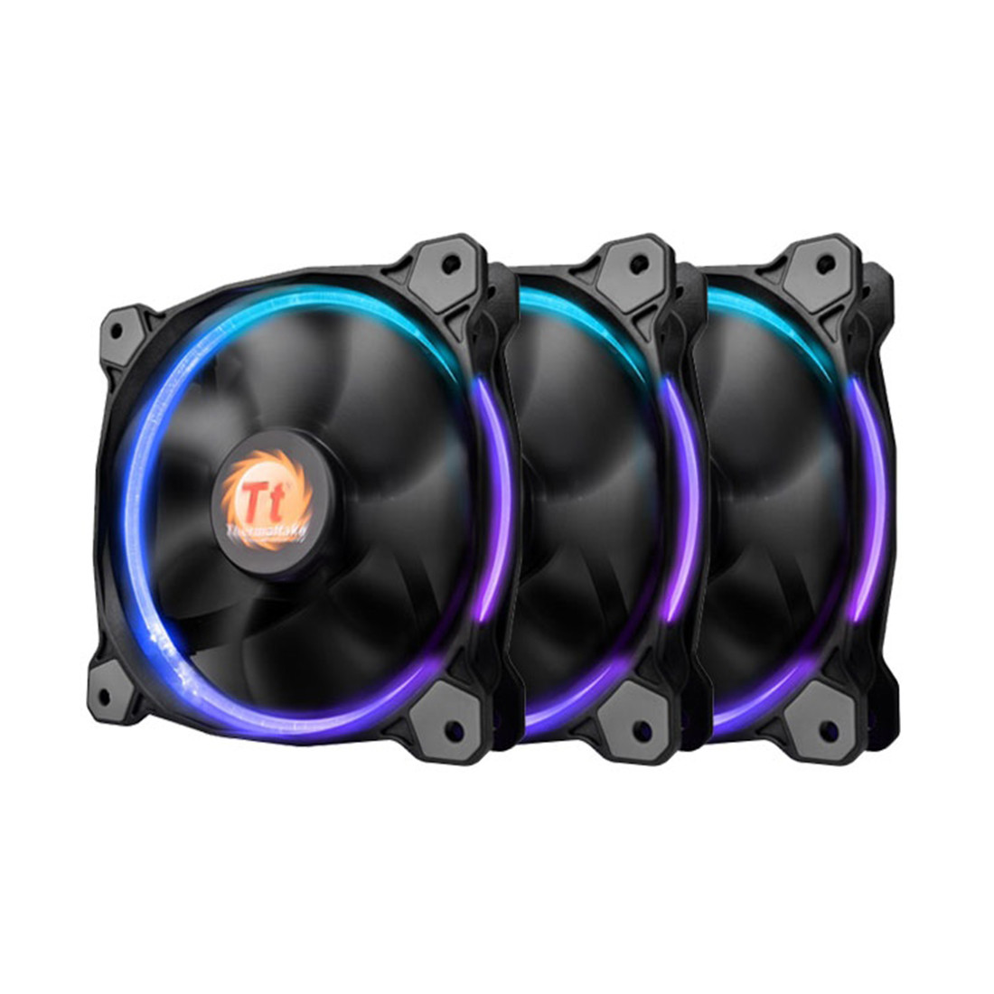 Кулер для компьютерного корпуса Thermaltake Riing 12 LED RGB 256 Colors (3-Fan Pack)