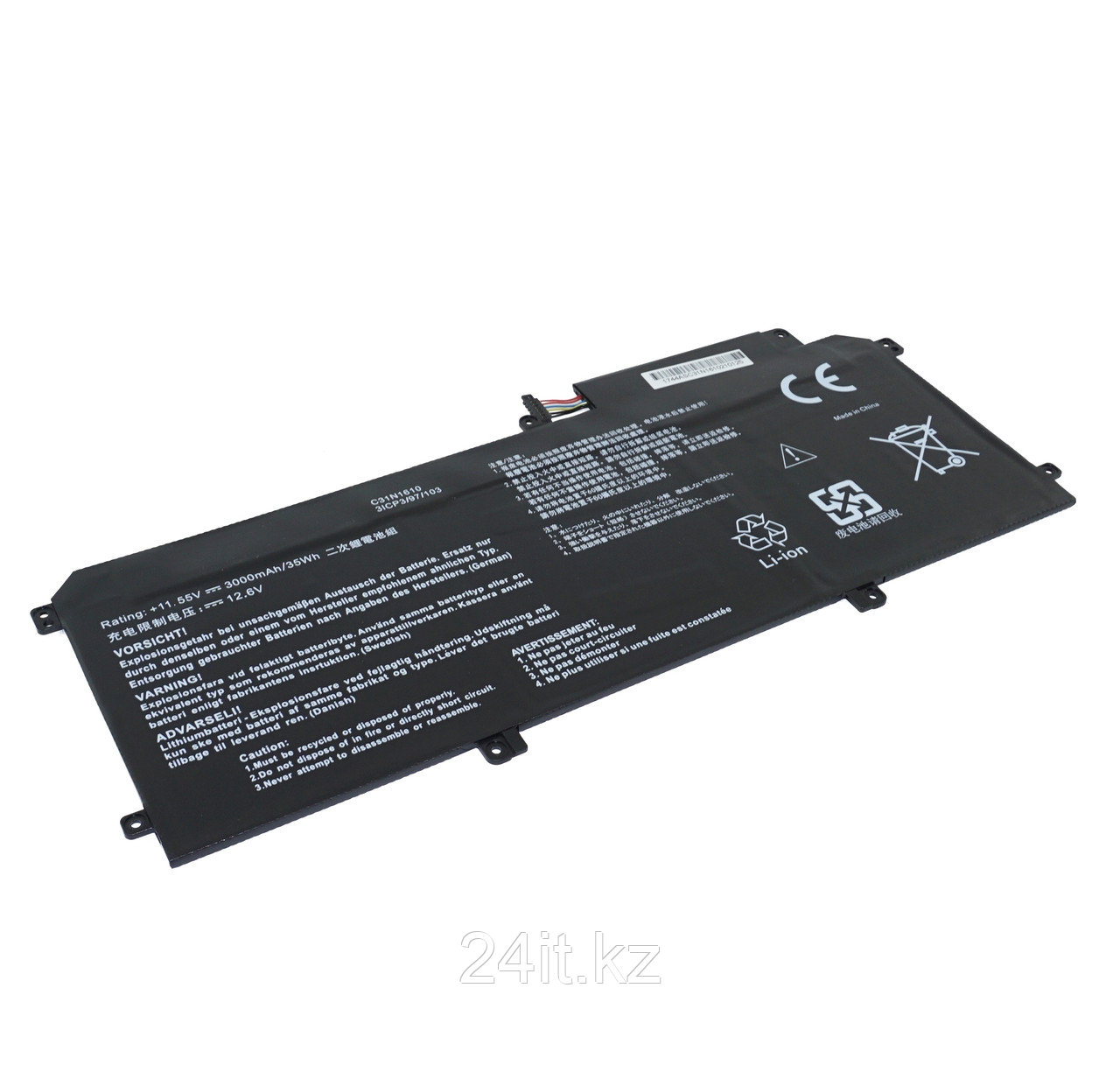 Аккумулятор C31N1610 для ноутбука Asus 11.55V 54Wh / 4680mAh Оригинал