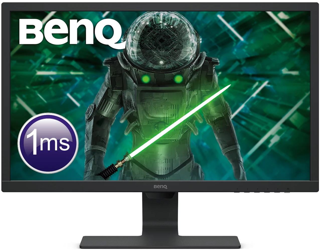 Монитор 24" BenQ GL2480 TN 1920x1080 75GHz 250кд/м2 1ms 1200:1 D-Sub DVI HDMI Black