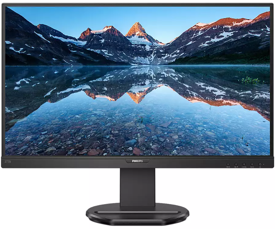 Монитор Бизнес Серии 27" PHILIPS 273B9 IPS FHD1920x1080 75Hz 4мс 250кд\м 1000:1 1xD-Sub 1xDP 1xHDMI 1xUSB-C