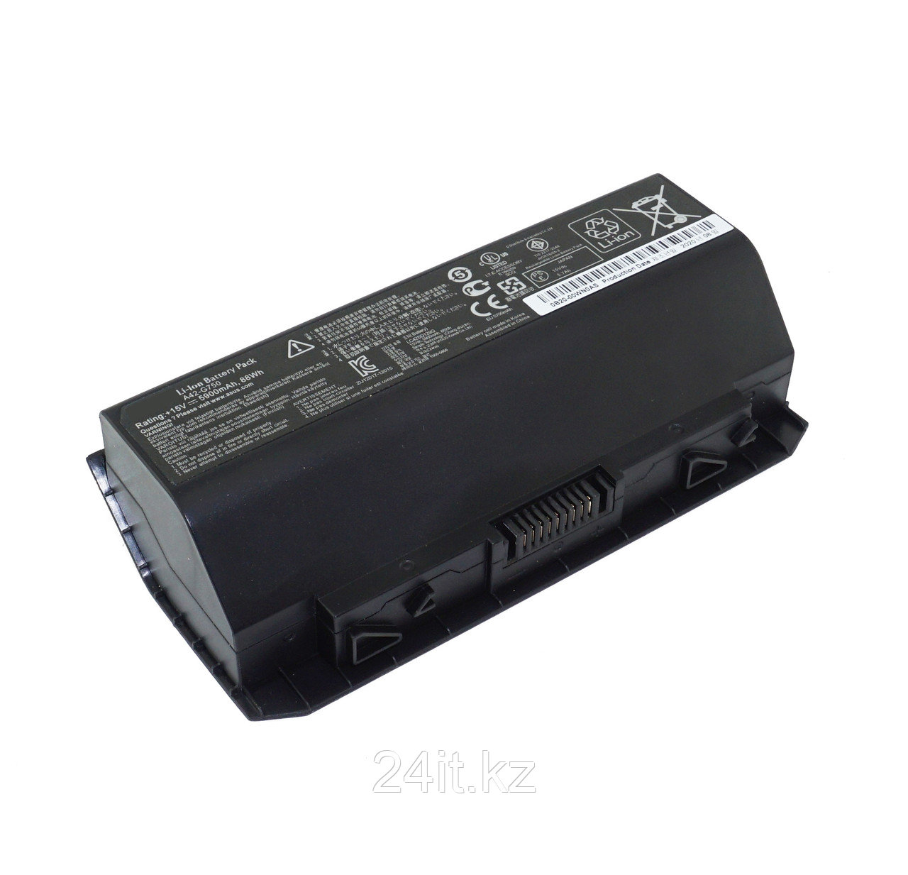 Аккумулятор A42-G750 для ноутбука Asus G750JH, G750JW, 15 В/ 5900 мАч, черный - ОРИГИНАЛ